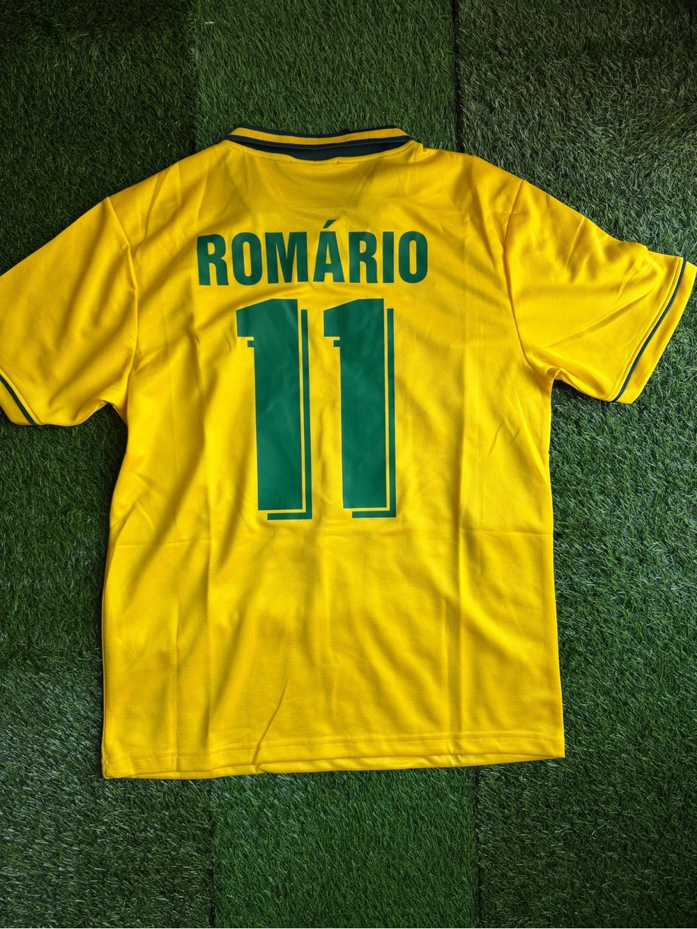Romario Brasil retro jersey